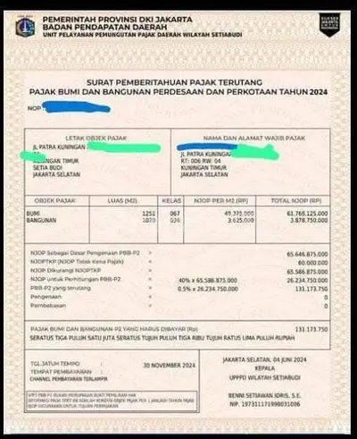 Rumah Mewah Dibawah NJOP