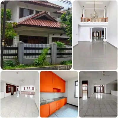 Rumah Pinggir Jalan Strategis Cipete Jakarta Selatan