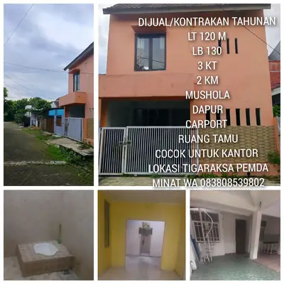 Rumah dekat Pemda Tigaraksa