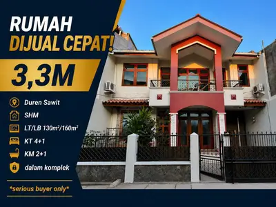 Rumah Dalam Komplek di Duren Sawit Jakarta Timur