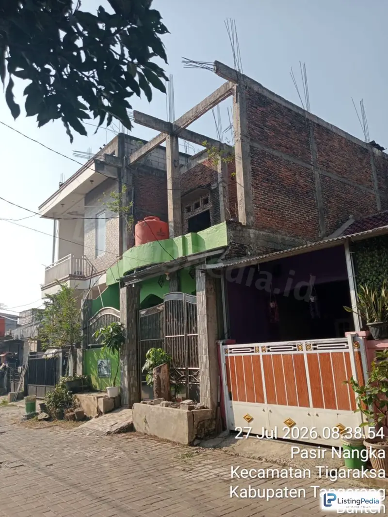 Jual Rumah Milik Pribadi Pinggir Jalan Tigaraksa Tangerang — foto 2