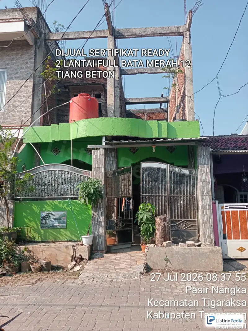 Jual Rumah Milik Pribadi Pinggir Jalan Tigaraksa Tangerang — foto 4