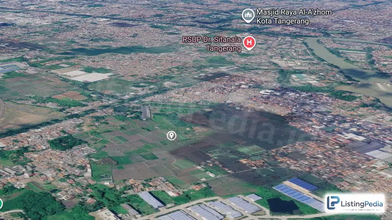 Dijual Lahan 13,5 Ha Dekat Bandara Soetta Kota Tangerang — foto 4
