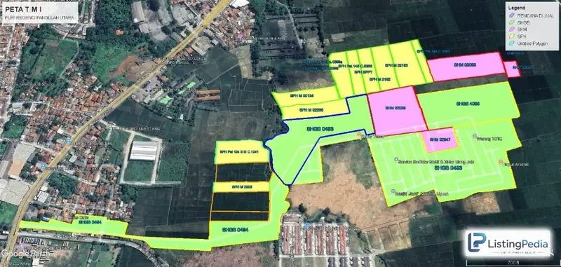 Di Jual/Take Over Lahan Perum Seluas 17 Hektare — foto 1