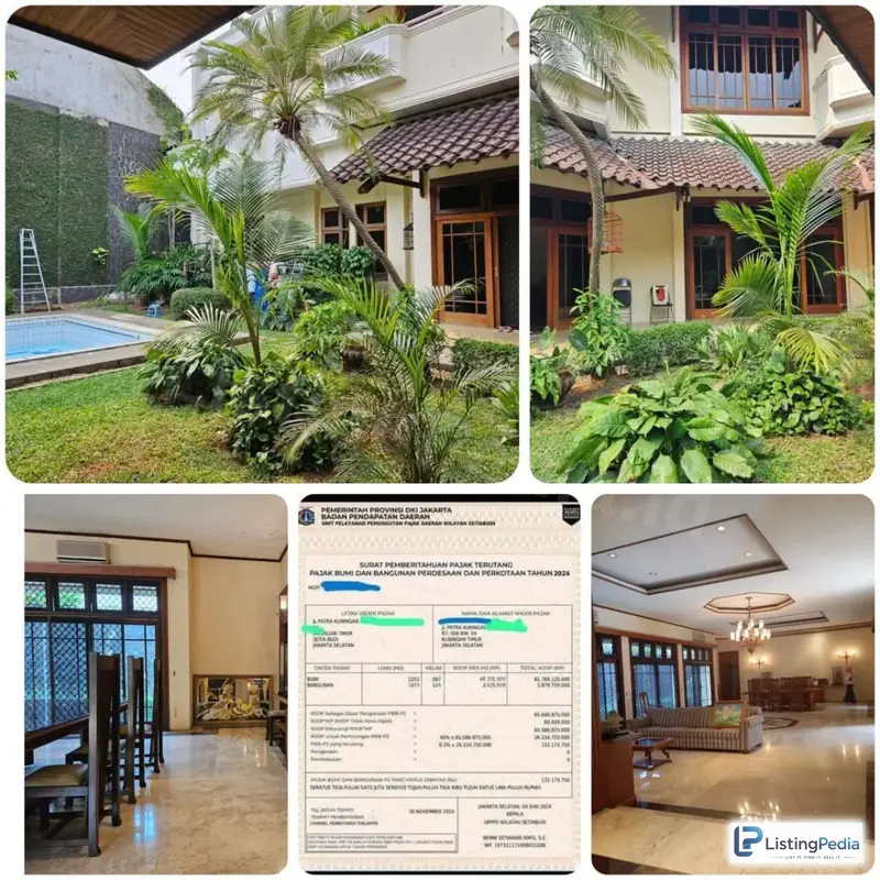 Rumah Asri Dibawah NJOP di Kawasan Patra Kuningan Jakarta Selatan — foto 3