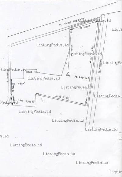 Dijual Murah Lahan Ex Pabrik Garment