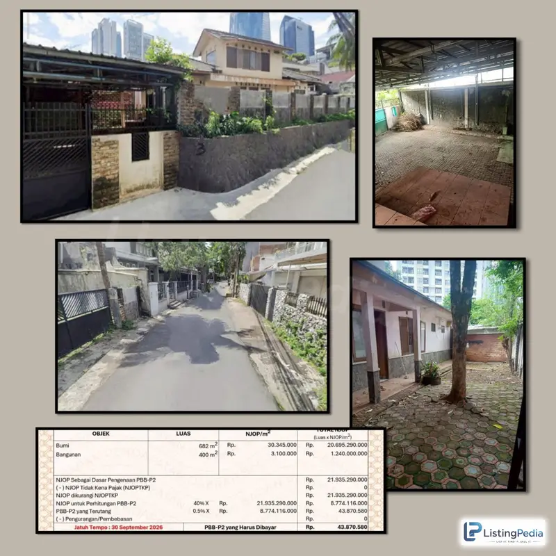 Rumah di Bawah NJOP Kuningan Jaksel — foto 1