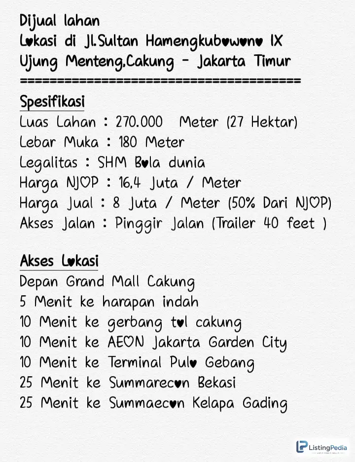 Tanah Dijual — foto 1