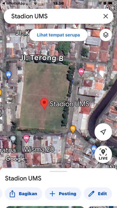DIJUAL LAHAN BAWAH NJOP TAMANSARI JKT