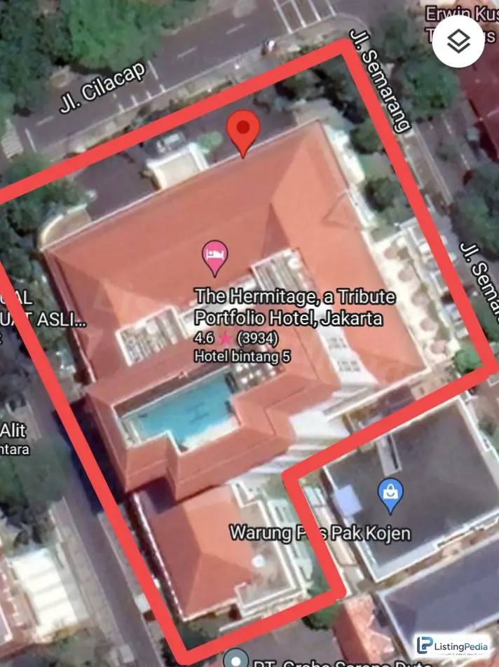 Dijual Hotel Hermitage Menteng JKT — foto 1