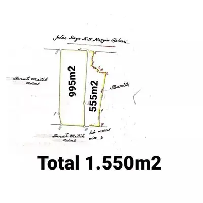 Dijual Cepat Tanah Strategis di Sudimara Pinang 1.550 Meter