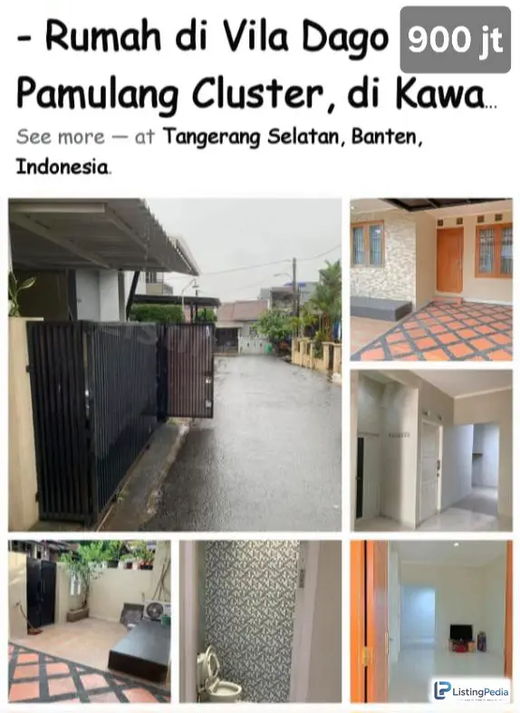 Rumah Villa Dago Pamulang — foto 2
