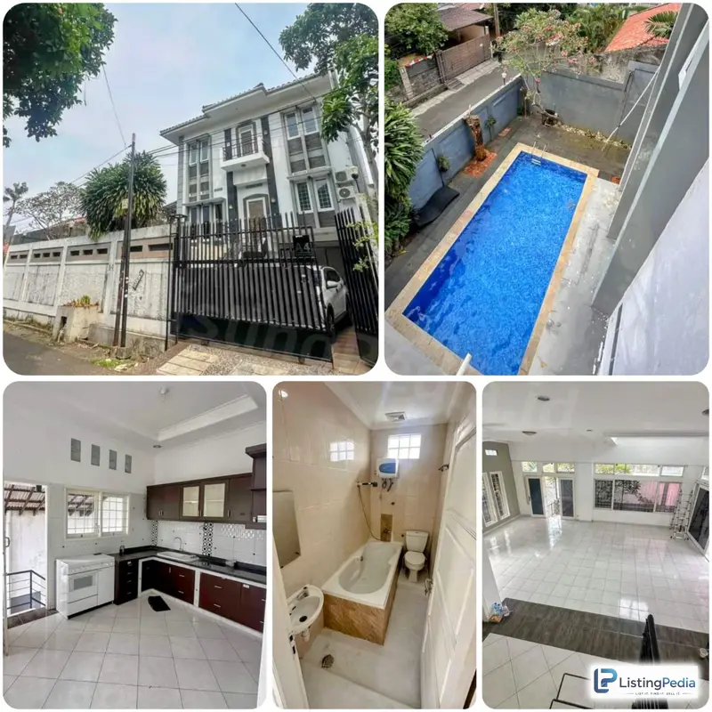 Dijual Rumah Asri+kolam Renang — foto 1