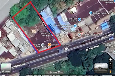 Tanah Jalan Poros Makassar Maros