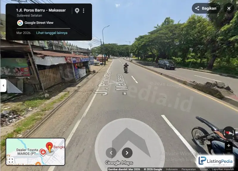 Tanah Jalan Poros Makassar Maros — foto 2