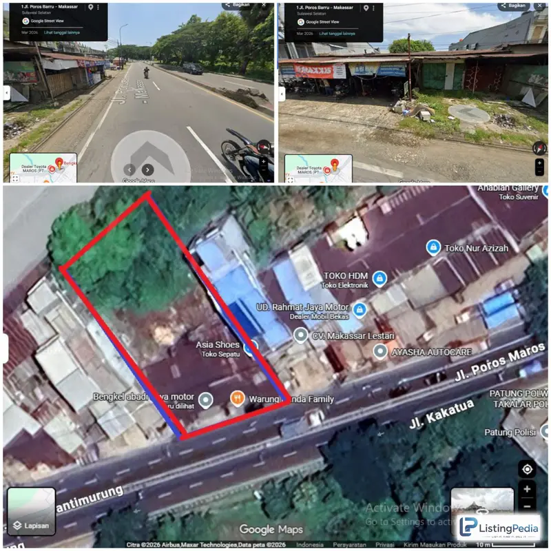Tanah Jalan Poros Makassar Maros — foto 5