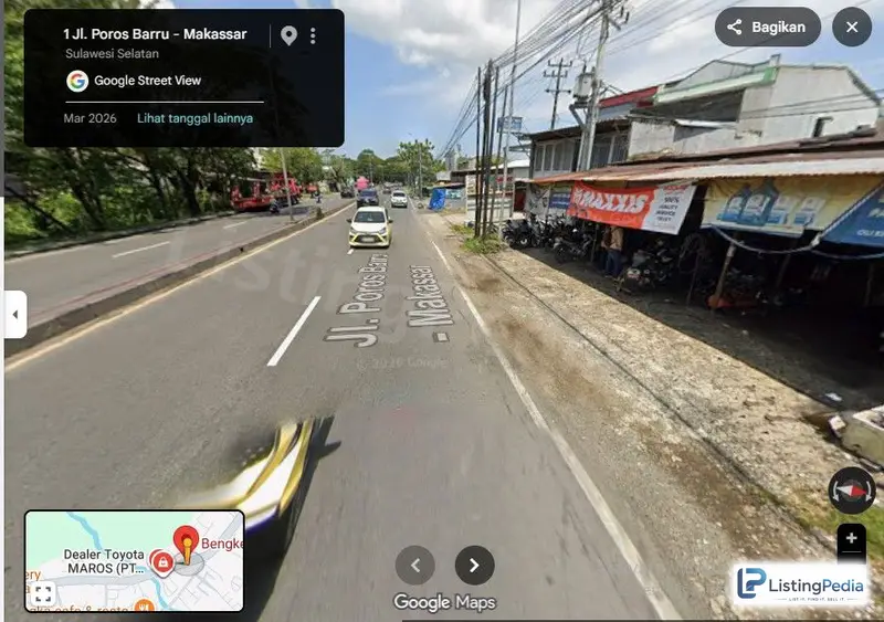 Tanah Jalan Poros Makassar Maros — foto 3
