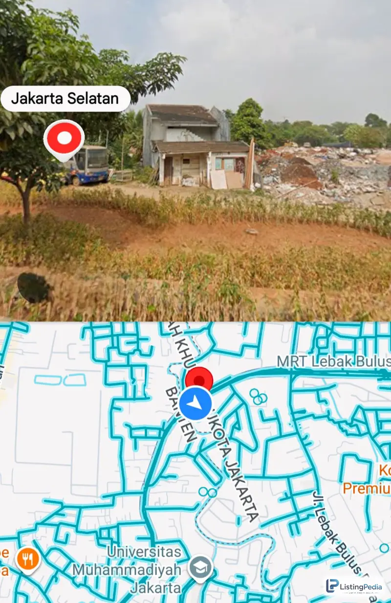 Dijual Cepat Tanah Bawah NJOP Cirendeu — foto 1