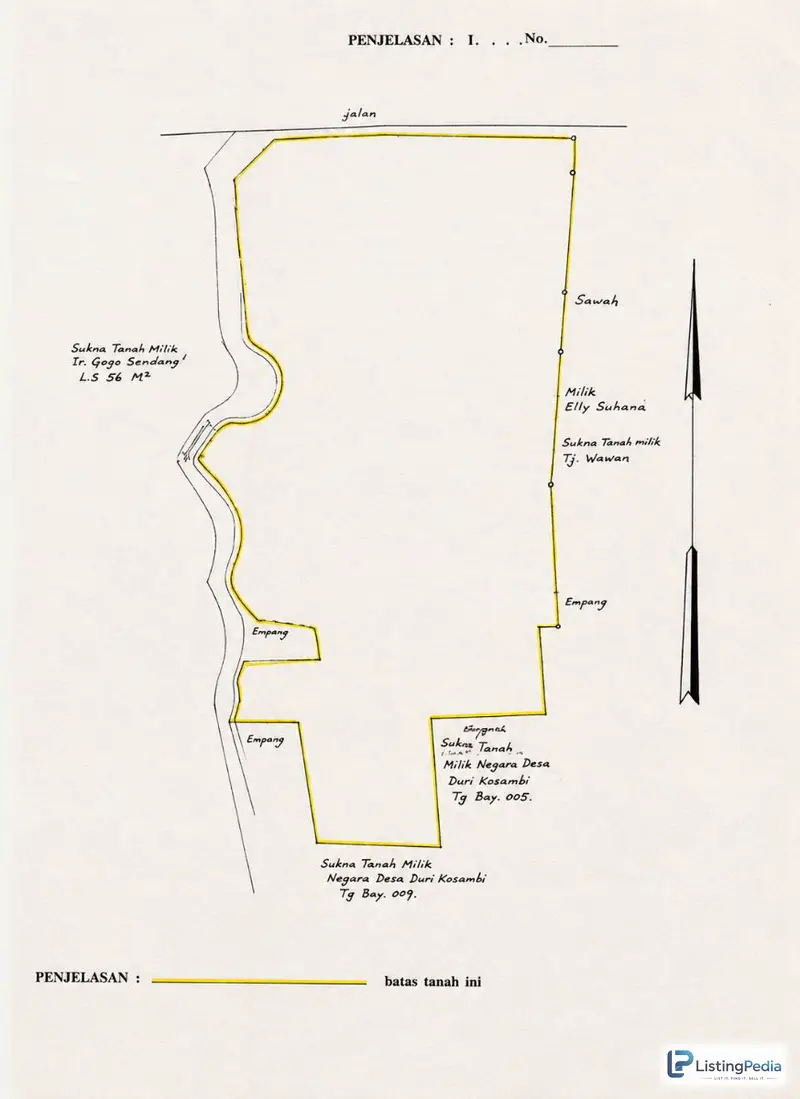 Dijual Secepatnya Tanah 80% Dibawah NJOP 42.200 Meter (Bisa Sistem Cash/termin/bridging) — foto 5