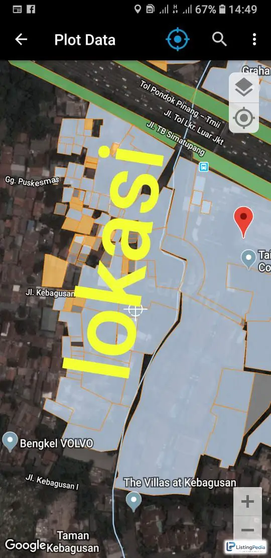 Dijual Tanah TB Simatupang — foto 1