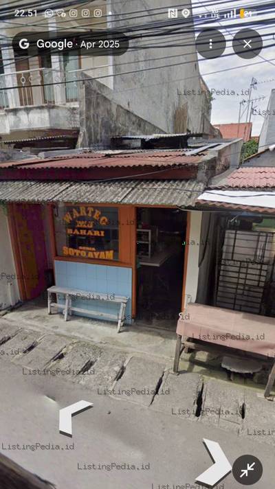 Di jual rumah + warung makan di jakarta selatan 