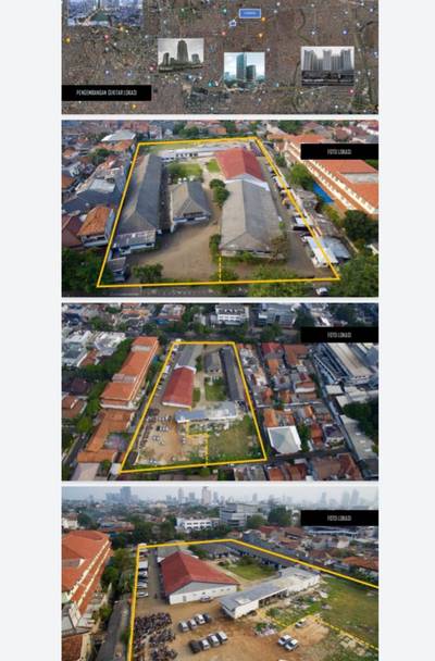 DIJUAL LAHAN KOMERSIAL TEBET