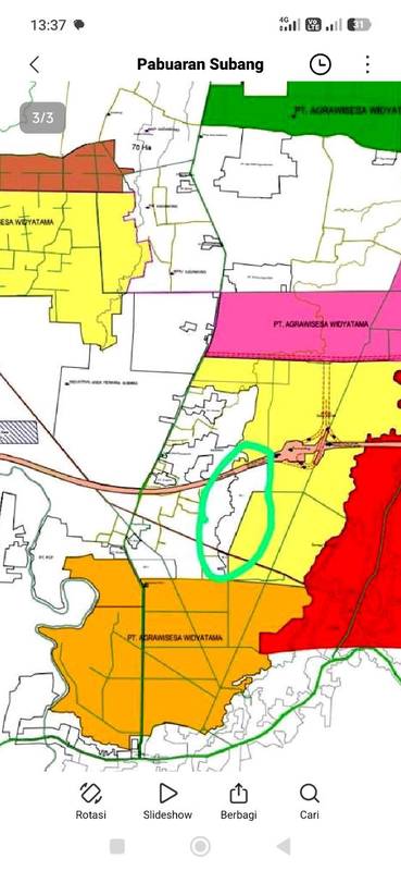 LAHAN MURAH KAWASAN INDUSTRI SUBANG