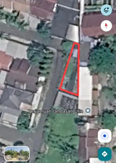Tanah Kosong Siap Bangun di Peramuan Landasan Ulin, Komplek Citra Bangun Persada