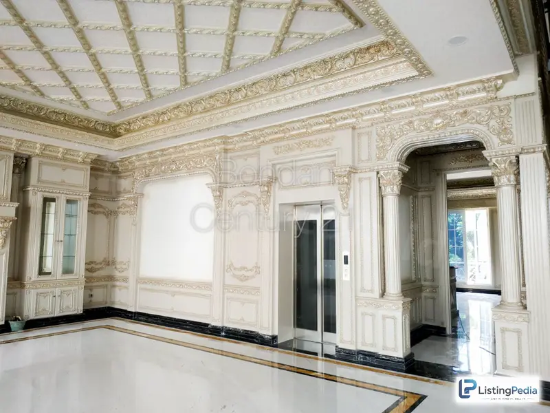 Jual Rumah Klasik Super Mewah dengan Lift di Pondok Indah, Pondok Pinang, Kebayoran Lama, Jakarta Selatan — foto 2