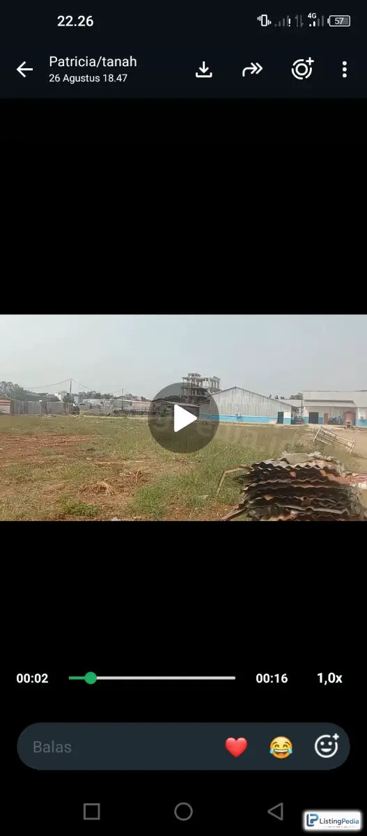 Disewaka Tanah* Kresek Cengkareng Jkbar — foto 2