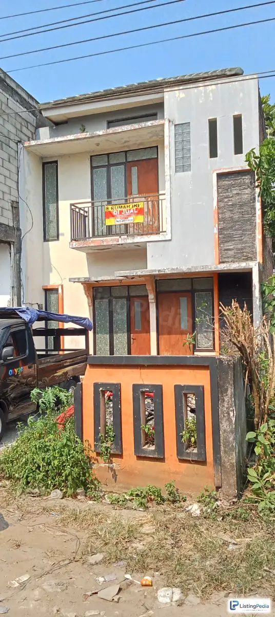 Jual Cepat Rumah 2 Lantai dan Tanah Kavling di Jatirangon Kota Bekasi — foto 1