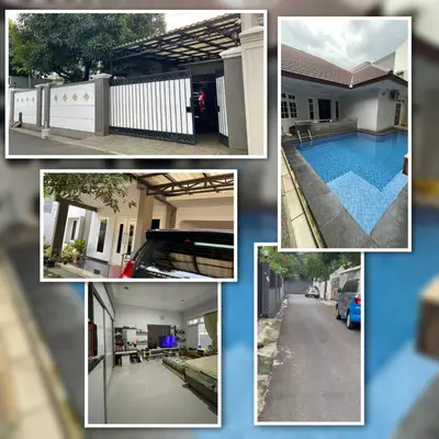 Rumah Asri Kolam Renang Bangka Jaksel