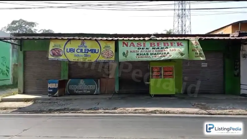Dijual Tanah dan Bangunan Lokasi Strategis, Pinggir Jalan Utama Daerah Tigaraksa, Kabupaten Tangerang — foto 1