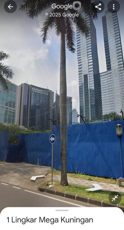 Dijual Lahan Dipusat Mega Kuningan
